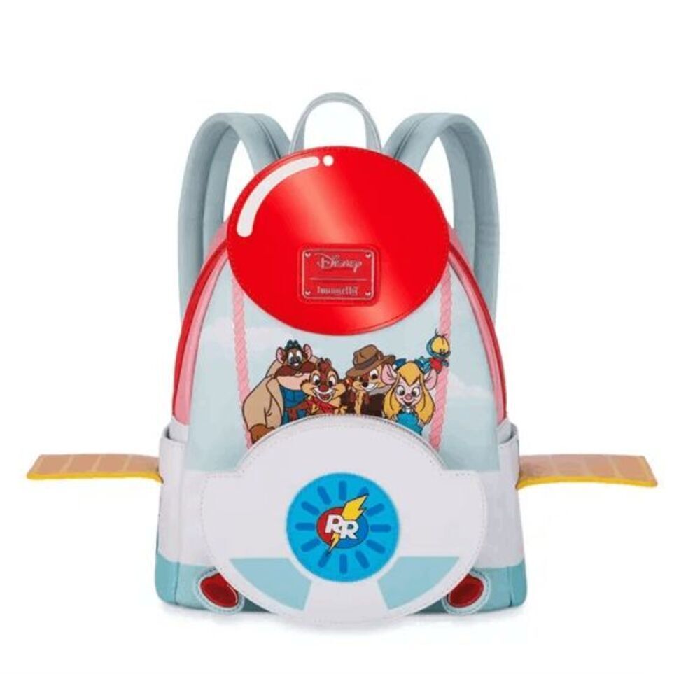 NWT Loungefly Disney Disney100 Decades Chip 'n Dale's Rescue Rangers Mini Backpa